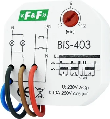 Produktbild von Stromstoßschalter Bistabile Relais Zeischalter Timer BIS-403 F&F