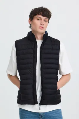 Produktbild von BLEND BHRomsey Herren Weste Steppweste Outdoor Weste mit Stehkragen
