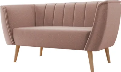 Produktbild von MIRJAN24 Sofa Pas 2, Polstersofa mit Wellenfeder, Holzfüße, Wohnzimmer Kollektion (Farbe: Kronos 27)