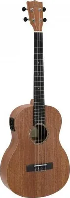 Imagen del producto de DIMAVERY UK-500, ukelele barítono de caoba