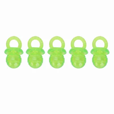 Produktbild von 5 Stück / Set Schnuller-förmiges Kauspielzeug, interaktive Beißspielzeuge für Hunde, mit Geräuschen (Grün)
