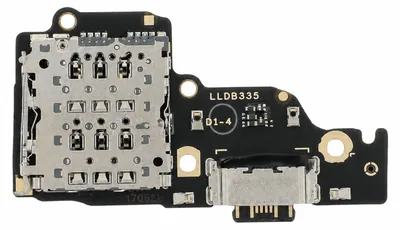 Immagine prodotto di Clappia, porta di ricarica USB-C e lettore SIM per Redmi Note 13 4G, colore nero