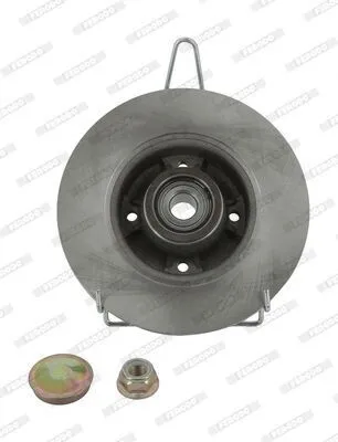 Produktbild von 2x FERODO Bremsscheibe DDF1571-1 für RENAULT Clio III Schrägheck (BR0/1 CR0/1)