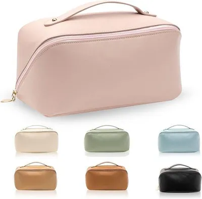 Produktbild von Famanu Kosmetiktasche Große Kapazität - Rosa