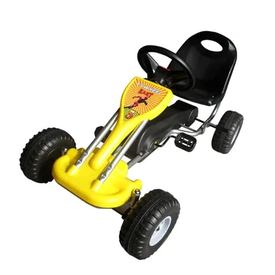 Obrázek produktu pro The Living Store Šlapací motokára žlutá