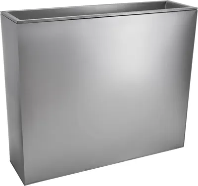 Produktbild von VIVANNO Raumteiler Zink ELEMENTO Kasten, Silber matt - 90x25x75 cm