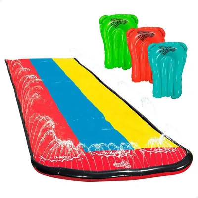 Image de Wham-o Toboggan aquatique avec 3 planches de surf Slip 'n Slide 48 M Multicolore Multicolore One Size