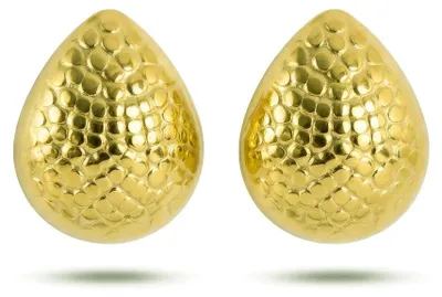 Produktbild von Statement vergoldete Ohrringe Zanelle Gold VWE260671G