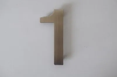 Produktbild von Bella Casa Edelstahl Hausnummer "1"