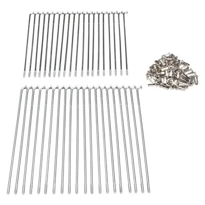 Produktbild von Speichensatz (36 Speichen + Nippel) 208x3,2mm 90° CHROM für Kreidler Cross Mustang