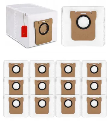 Zdjęcie produktu dla Zestaw 14 worków do odkurzacza Dreame L10s Ultra / L20 Ultra / Xiaomi X10+