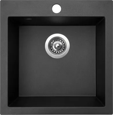 Obrázok produktu pre Granitový drez Sinks VIVA 455 Metalblack