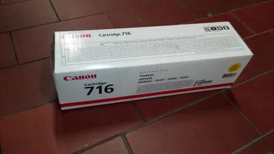 Produktbild von Canon 716 Y, 1500 Seiten, Gelb, 1 Stück(e)