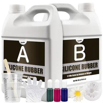 Flüssiges Silikon 4,4 l, transparent, 1:1, für Formenbau