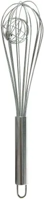 Produktbild von ORION Schneebesen Rührbesen Handschneebesen mit Schwingkugel 28 cm