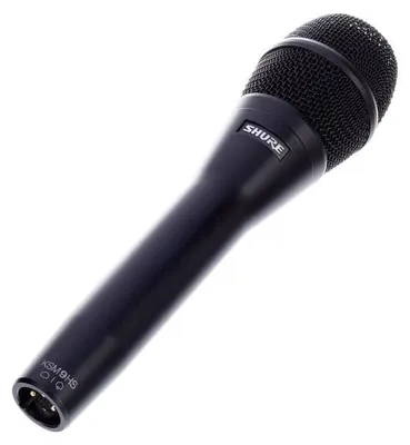 Produktbild von Shure KSM9HS, Bühnen-/Auftrittsmikrofon, 50 - 20000 Hz, Mikrofon mit Hypercardioid-/Subcardioidfunktion, Schwarz, 145 Ohm, 48 V