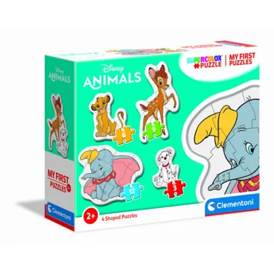 Productafbeelding van Clementoni Mijn Eerste Puzzels, 3 stuks, Televisie/film, 2 jaar/jaar