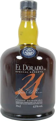 Produktbild von El Dorado Rum 21 Jahre 0,7l