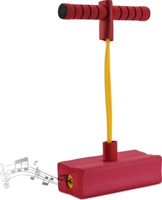 Productafbeelding van Relaxdays Pogo-spronger voor kinderen, tot 80 kg, springspeelgoed voor buiten, bungee-spronger