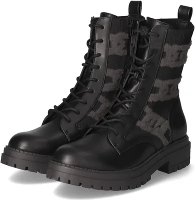 Produktbild von La Strada Damen Schnürstiefeletten Schwarz Textil Synthetik Mix Größe: 38