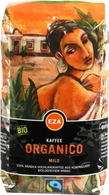 Produktbild von Kaffee Organico mild Bohne 1kg von EZA
