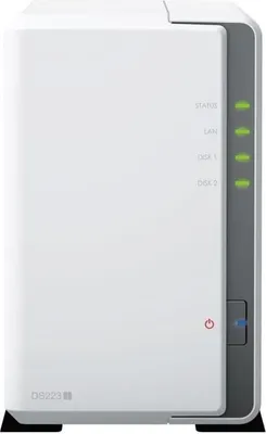 Produktbild von NAS-Server - SYNOLOGY - DS223J - 2 Einschübe