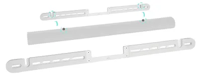 Produktbild von ynVISION.Design Soundbar Wandhalterung kompatibel mit Sonos Arc Ultra und Arc –