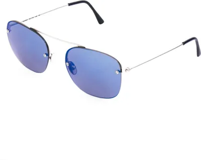 Image de Lunettes de soleil unie LGR MAASAI-SILVER-00 argent (ø 54 mm)