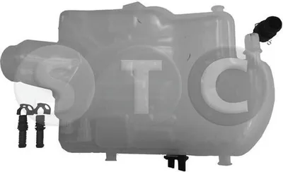 Produktbild von STC Wasserkasten Kühler T403657 passend für PEUGEOT 206 Schrägheck (2A/C) 0,73kg 730g