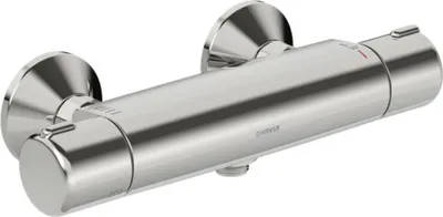 Immagine prodotto di Hansa Hansamicra Miscelatore termostatico per doccia per montaggio a parete 5815 2171, cromato, 1 pz.