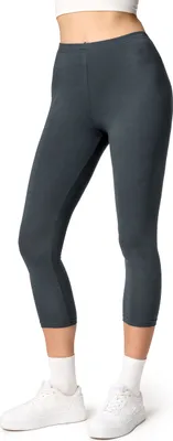 Produktbild von Ladeheid Damen 3/4 Leggings aus Baumwolle LA40-132 (Graphit, S)