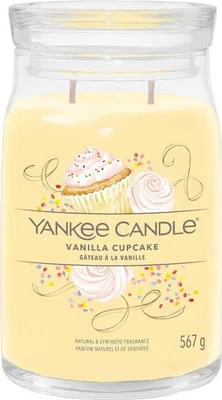 Produktbild von Yankee Candle 1629969E, Zylinder, Vanillefarbe, Zitrone, Vanille, 90 h, 1 Stück(e)