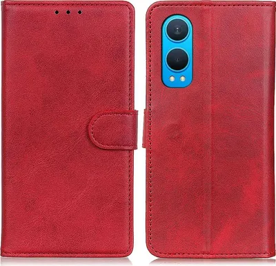 Produktbild von OnePlus Nord CE4 Lite 5G Hülle - Coverup Luxus Klapphülle - Rot