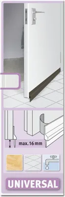 Produktbild von Türdichtung Universal weiß fix-o-moll