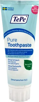 Immagine prodotto di Tepe Dentifricio puro menta piperita 75 ml