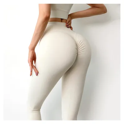 Produktbild von Hohe Yogahose für Damen mit Hüftformung