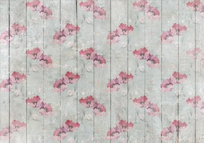 Produktbild von Vlies Fototapete Blumen 350x256 cm Tapeten Wandtapete XXL Natur Holzoptik Bretter b-A-10129-a-a