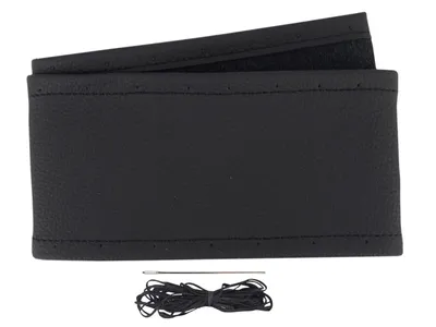 Obrázek produktu pro ŠŇůrovací kryt volantu 39-41 cm, černá kožená - DIY