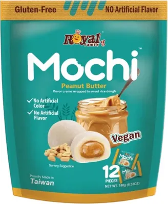 Produktbild von Royal Family Mochi Peanut Butter 180g