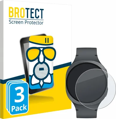 Produktbild von 3x BROTECT Entspiegelungs Schutzglas für Samsung Galaxy Watch 8 (40 mm) Schutzfolie Panzer Folie Glas Display Schutz matt