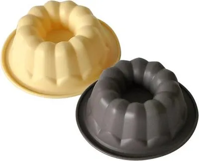 Zdjęcie produktu dla Forma do mini bundt cake, silikonowa, 2 szt.