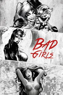 Obrázek produktu pro DC Comic - Plakát - Badgirls Black And White