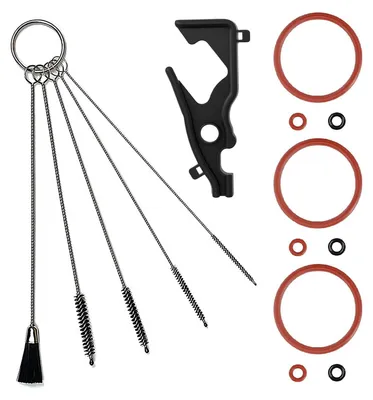 Wartungsset für Siemens EQ5-EQ8, 9 O-Ringe + Bürste