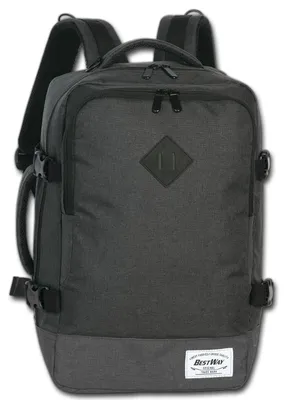 Produktbild von dunkelgrauer uni Businessrucksack Bordgepäck Bestway D3ORI103S