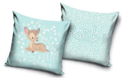 Produktbild von Disney Bambi Kissenbezug 40x40 cm Samt