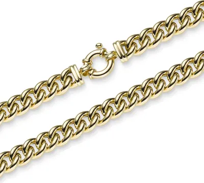Produktbild von Goldkette Panzerkette Länge 19cm - Breite 10,5mm - 585-14 Karat Gold