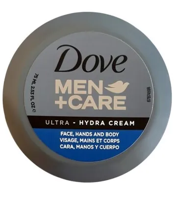 Obrázok produktu pre Dove Men, Hydra cream, Krem do twarzy i ciała, 75ml (PRODUKT Z NIEMIEC)