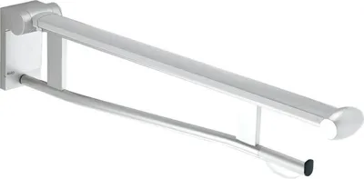 Produktbild von Keuco Plan Care Stützklappgriff 700 mm klappbar verchromt/lichtgrau - 34903010738
