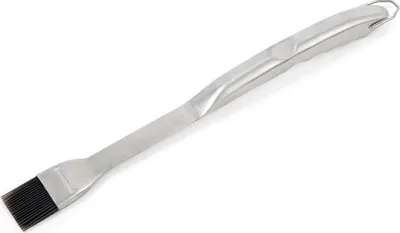 Zdjęcie produktu dla Tepro szczotka / pędzel do grilla silikon stal nierdzewna długość 43,5 cm