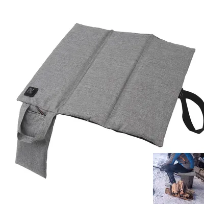 Produktbild von Tragbares beheizbares Sitzkissen – USB-Heizung,Einstellbare Temperatur,Leicht & Faltbar, Ideal für Outdoor,Stadion & Camping (Enthält keine Powerbank)